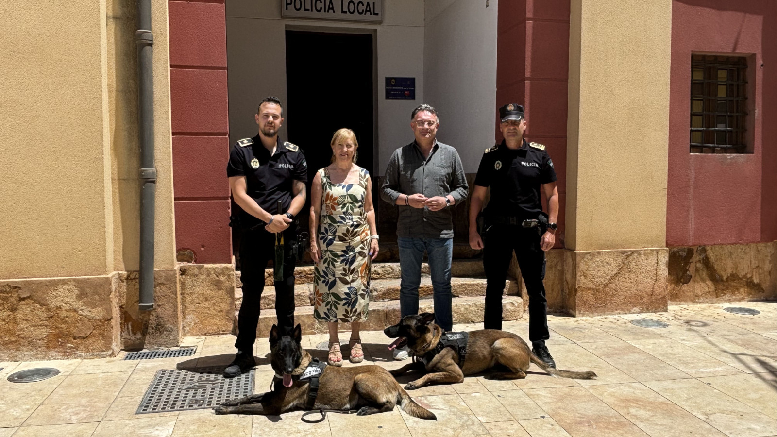 La Policía Local de Berja incorpora una unidad canina para reforzar la seguridad ciudadana